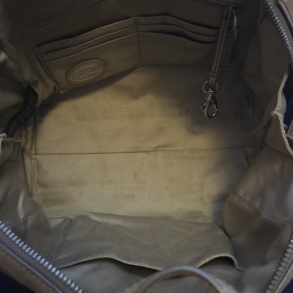 Fossil Neutral Leather Satchel – Quiet Luxury, Loud Opinions - Picture 16 of 16
